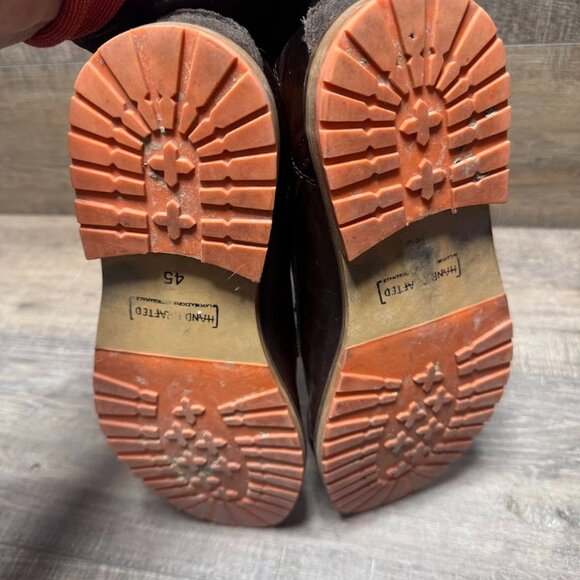 Steve Madden Brown Leather Chukka Boots Men's Size 12 - Picture 4 of 6